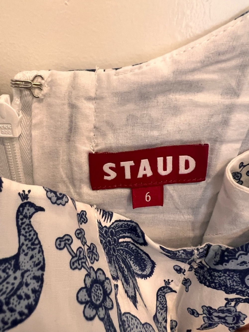 STAUD Wells Fit and Flare Midi Dress - Picture 4 of 4